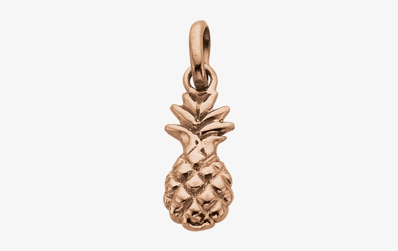 Pineapple Charm 18k Rose Gold Vermeil - Kirstin Ash Pineapple Charm 18k-rose Gold-vermeil, transparent png download
