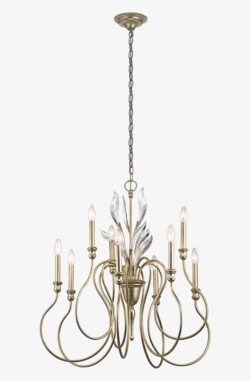 Loading Zoom - Kichler Lighting-43729sgd-grace - Nine Light Large, transparent png download