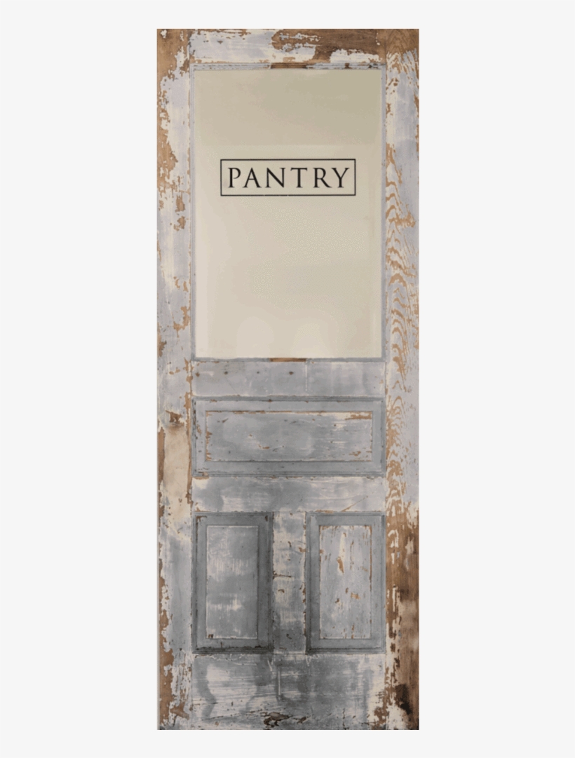 Old Wooden Pantry Door Mural Textures Eazywallz - Old Wood Pantry Doors, transparent png download