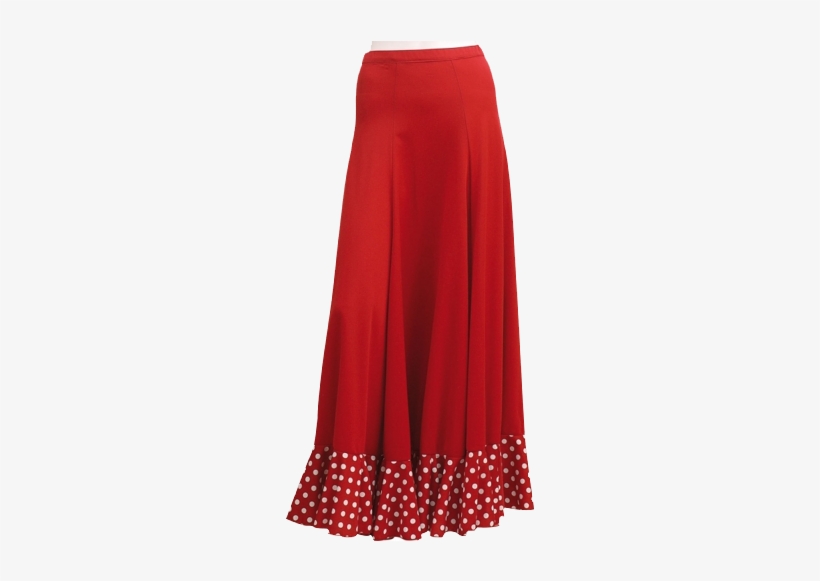 Falda Flamenco Fl741c - Faldas De Nesgas, transparent png download