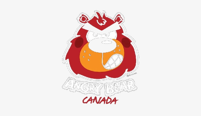 Angry Bear - T-shirt, transparent png download