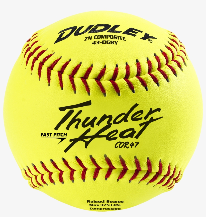 Non-association Fastpitch Softball - Dudley 28cm Thunder Hycon Zn Asa Composite Slowpitch, transparent png download