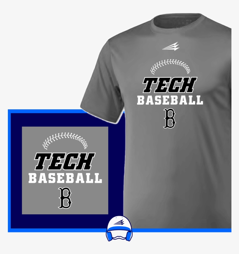 Team Logo And Text Underneath Ball Seams - Active Shirt, transparent png download