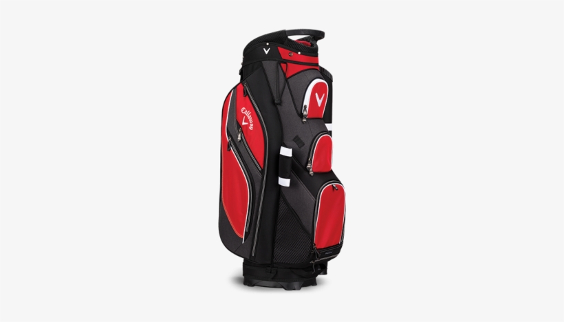 Callaway Forrester - Callaway Forrester 2.0 Cart Bag Red/black/white, transparent png download