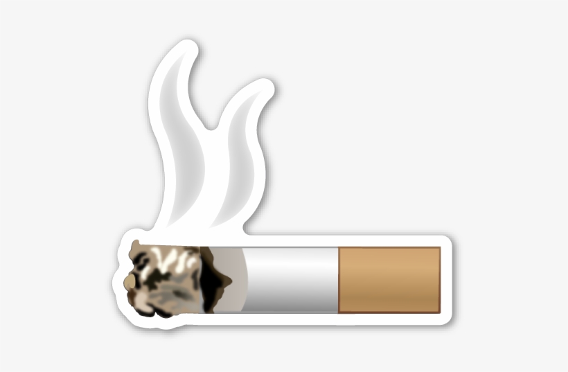 Smoking Symbol Emoji Stickers, Cool Stickers, Symbols, - 🚬 Emoji, transparent png download