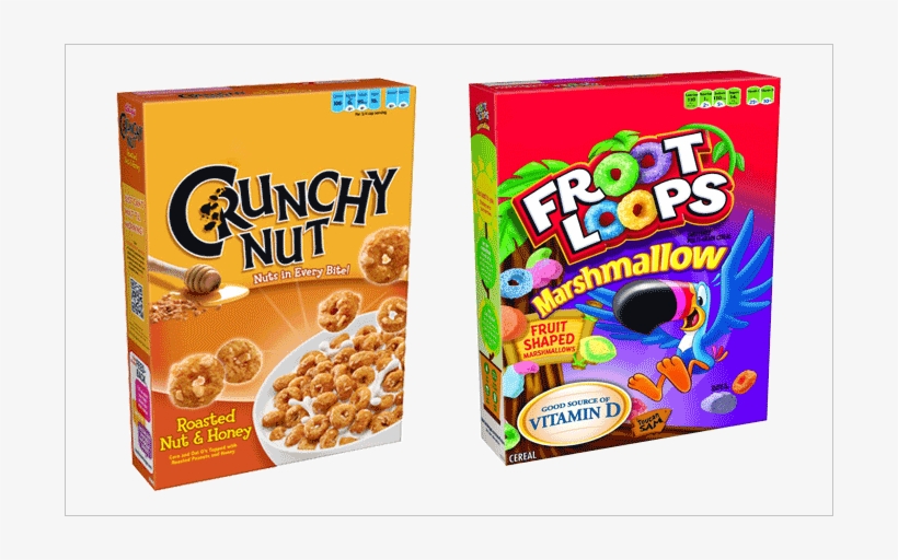 Cereal Box Png Download - Froot Loops Cereal, With Fruity Shaped