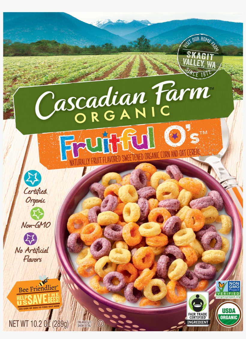 Cascadian Farms Fruitful O's, transparent png download
