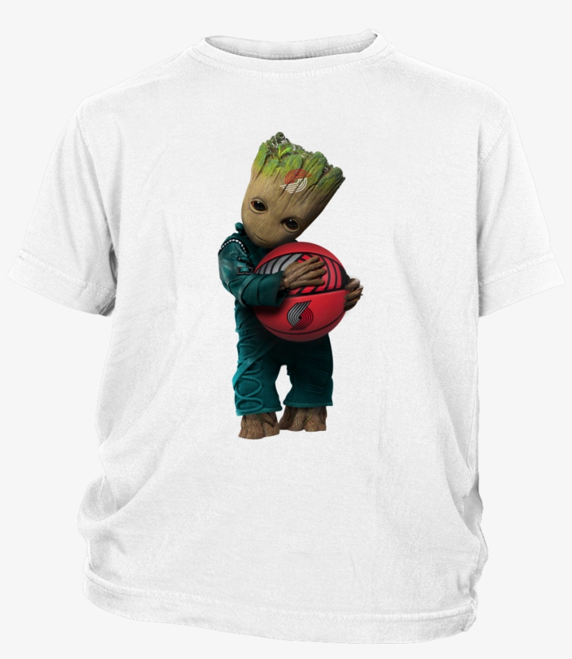 Portland Trail Blazers Guardians Of The Galaxy Groot - Team Valor - Pokemon Go Into The Fire Tshirt Hoodies, transparent png download