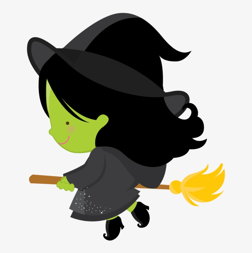 After Halloween Witch Jpg Royalty Free Stock Techflourish - Halloween Witch Cute, transparent png download