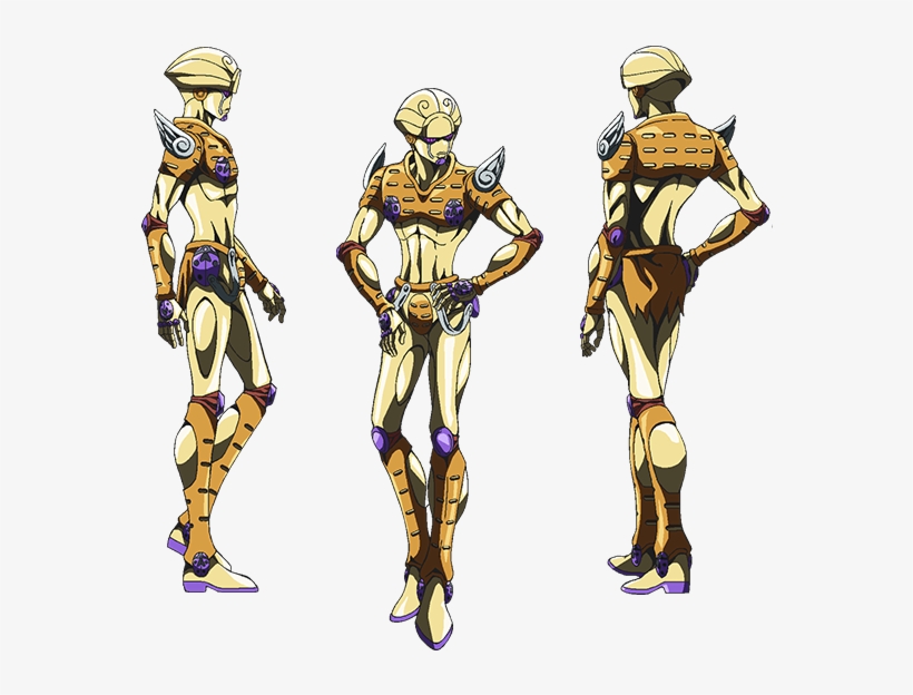 Gold Experience Ref - Cartoon, transparent png download