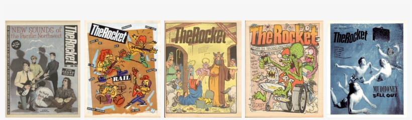 A Sample Of Rocket Covers That Chantry Art Directed - Comics, transparent png download