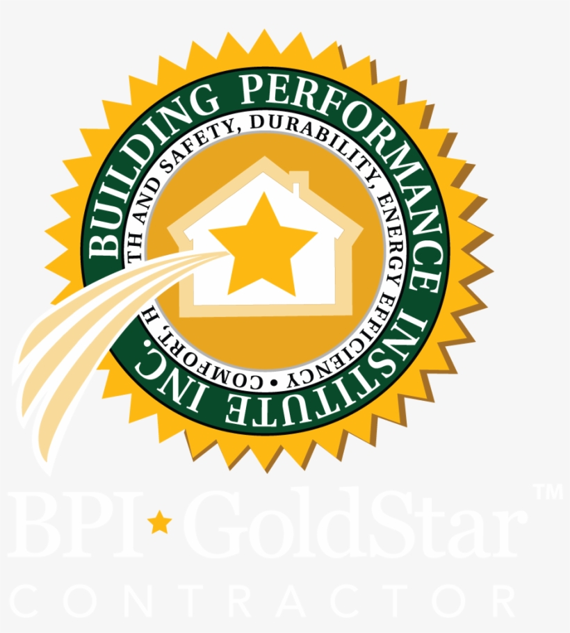 Goldstar Logo Dark Background - Building Performance Institute, transparent png download
