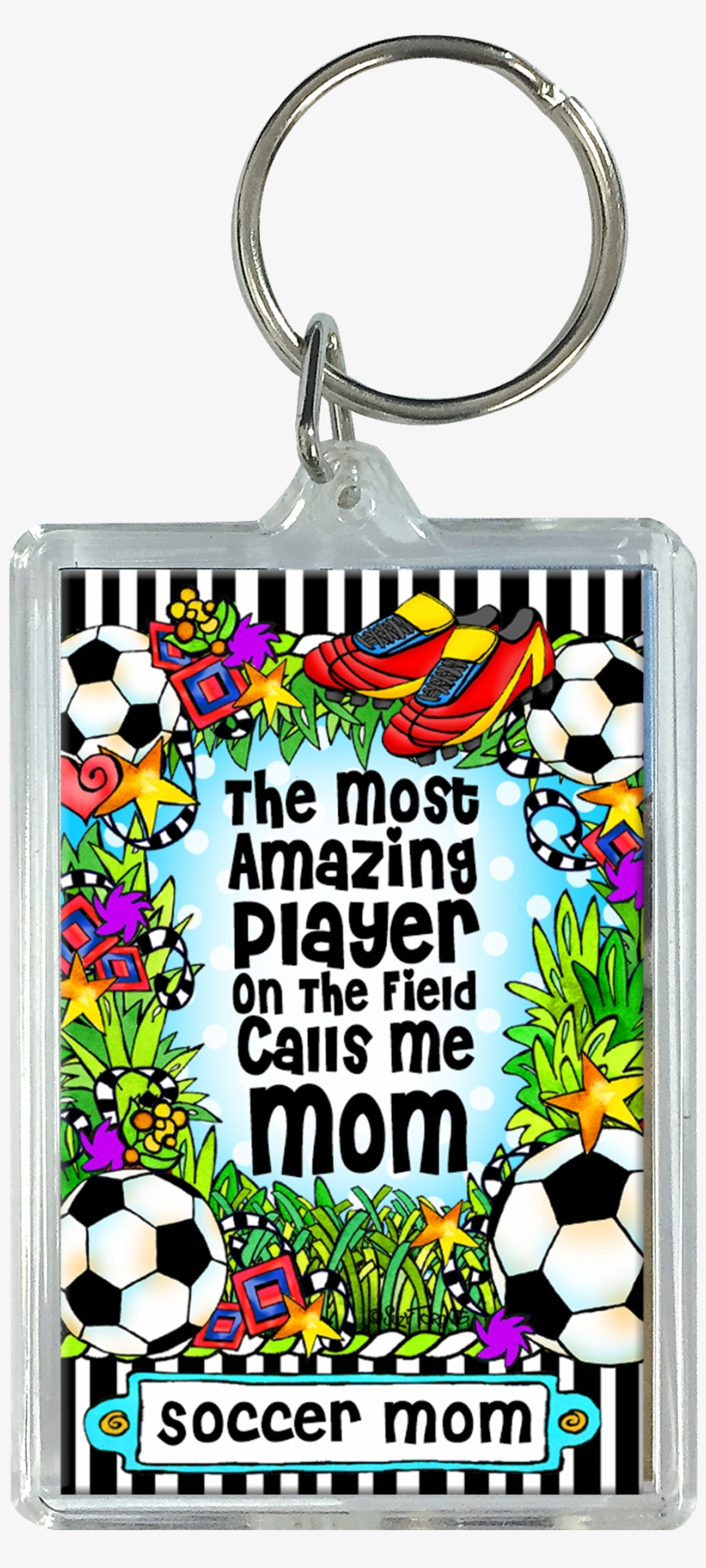 Soccer Mom Key Chain - Reading, transparent png download