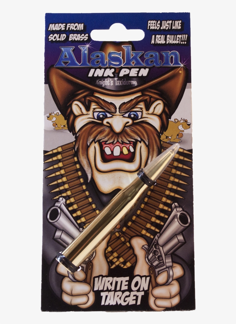 10880 Alaskan Ink Pe - Billy Bob Teeth 10880 Alaskan Ink Pen - Black, transparent png download
