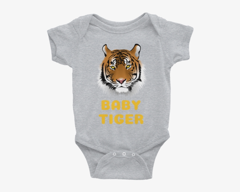 Baby Tiger Horoscope Infant Bodysuit - Custom Bengal Tiger Shower Curtain, transparent png download