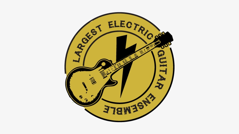 The Largest Electric Guitar Ensemble Logo Image - Logo De Guitar Electrik Png, transparent png download