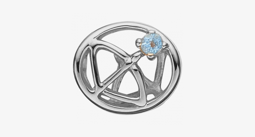 Sagittarius, Silver Charm With Blue Topaz - Christina Hanger 623-s64, transparent png download