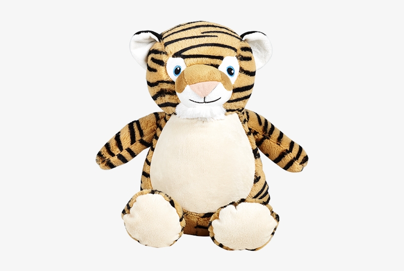 Tiger - Monogrammed Me Personalized Stuffed Tiger With Two, transparent png download