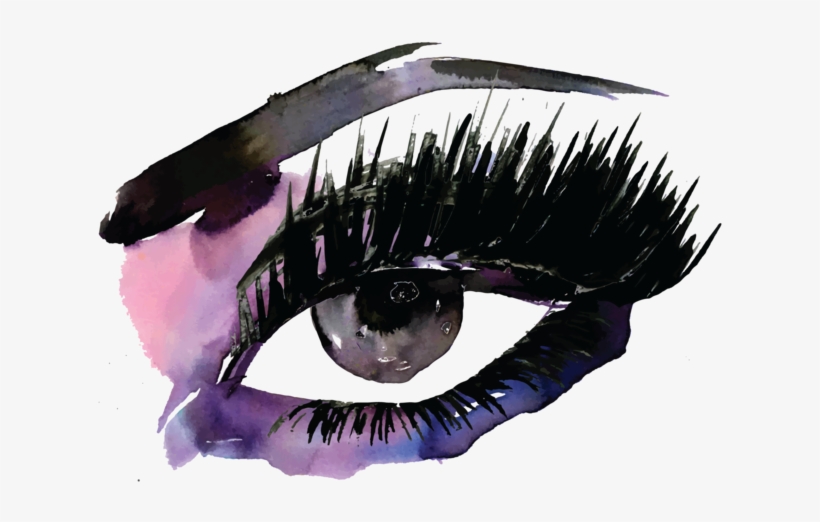 Eyes 2 01 - Aquarell Mustert Das Post-it Klebezettel, transparent png download