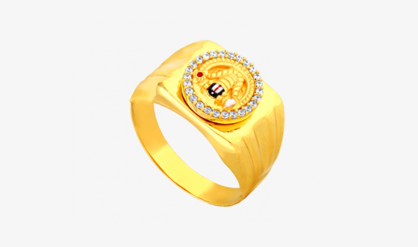 Divine Balaji Gold Ring - Balaji Gold Ring, transparent png download