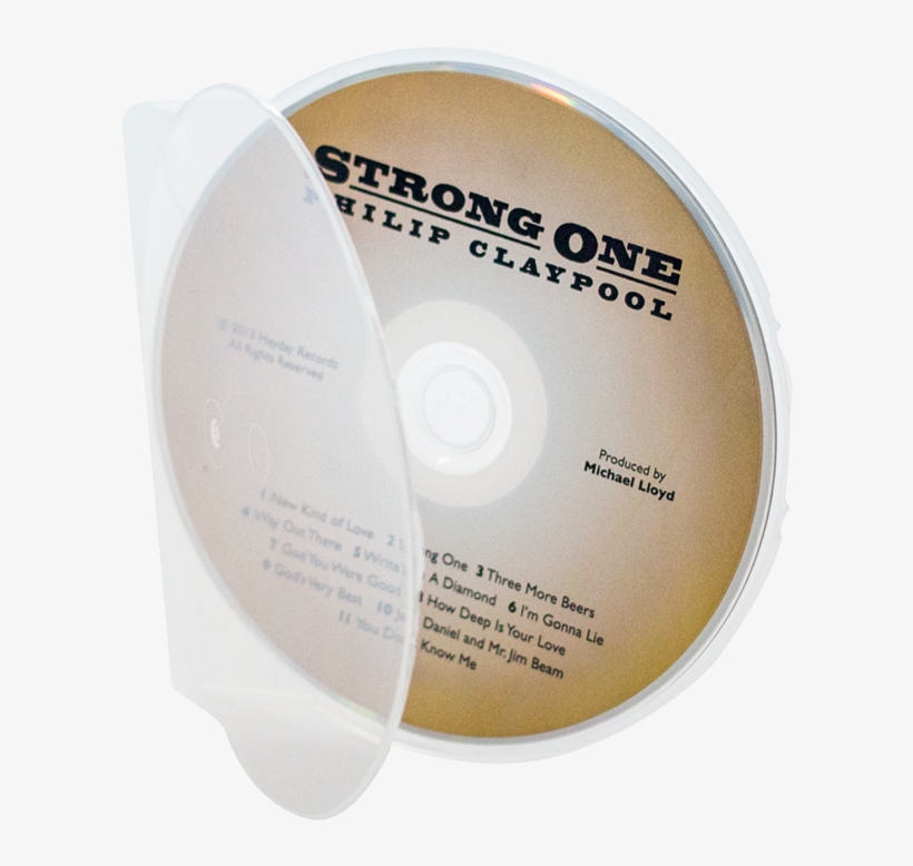 Slim Clear Jewel - Cd, transparent png download