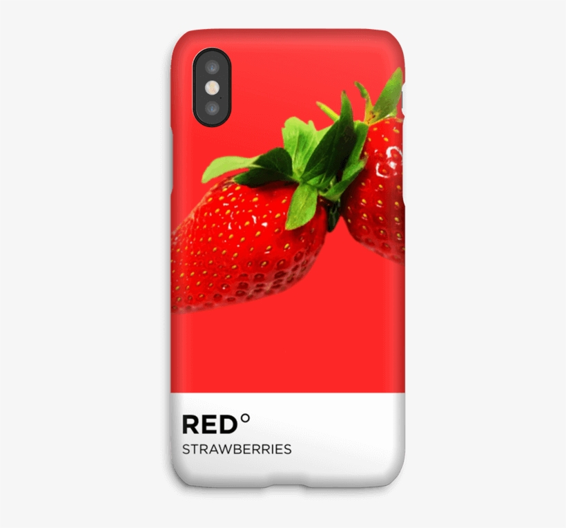 Rojo Fresas Funda Iphone X - Iphone X, transparent png download