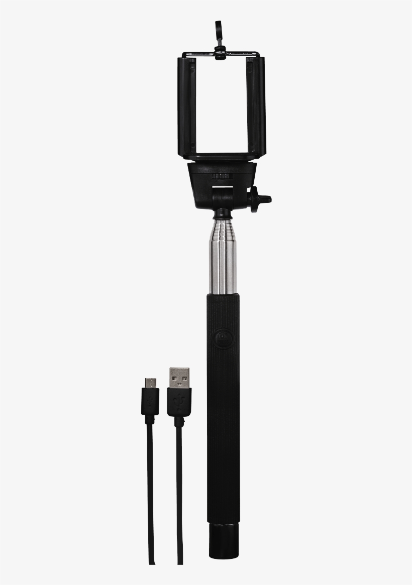 Selfie Stick, Bluetooth, Black - Selfie Stick, transparent png download