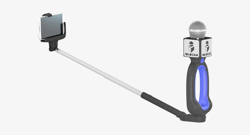 Solocam05 Frame Bluetooth 151 Copy - Selfie Stick With A Microphone, transparent png download