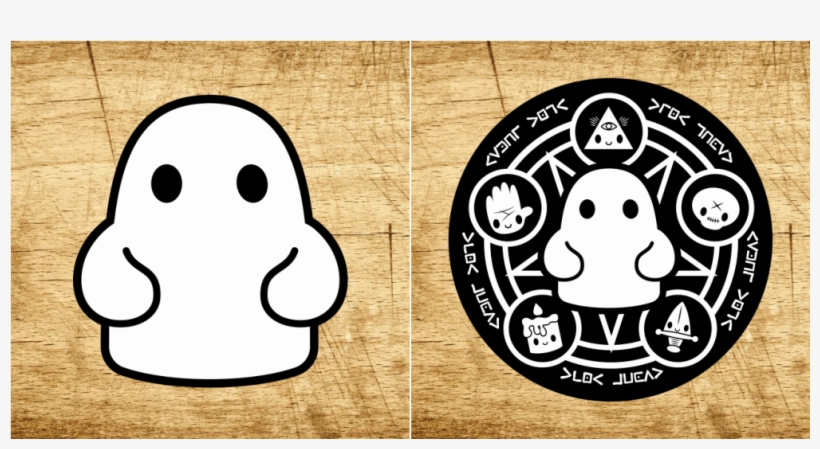 Tiny Ghost Og & Occult Sticker Pack - Samsung Galaxy Handyschale Walking Dead Daryl Dixon, transparent png download