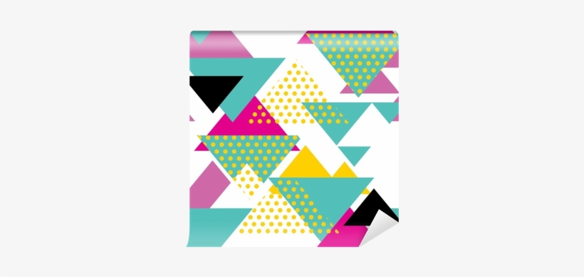 Seamless Geometric Pattern With - Fondos Geometricos 80, transparent png download