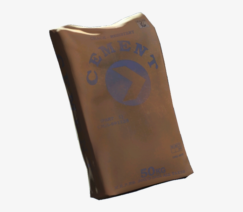 Bag Of Cement - Fallout 4 Concrete Junk, transparent png download