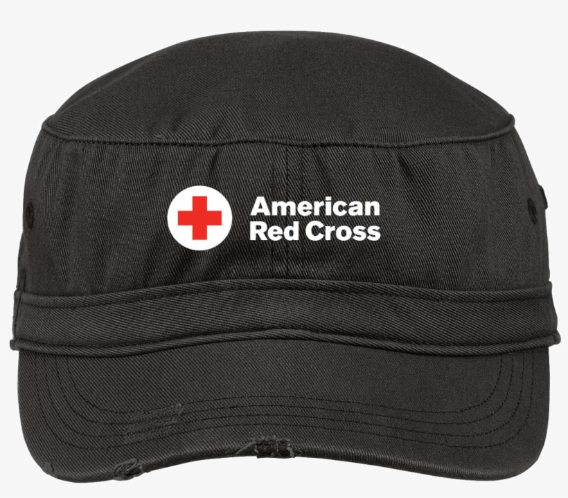 Distressed Military Hat Distressed Military Hat Distressed - Red Cross, transparent png download