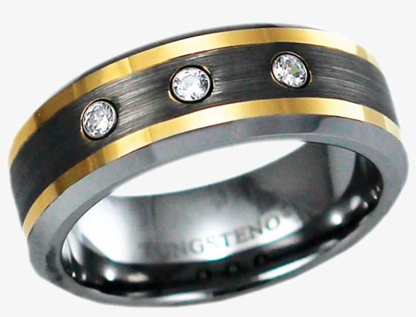 Tungsteno Anillo Yjr-166 - Anillos De Acero Png, transparent png download