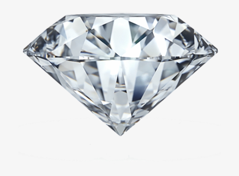 Diamante Anillo De Compromiso - 925 Sterling Silver Clear Crystal Diamond Cube Necklace, transparent png download