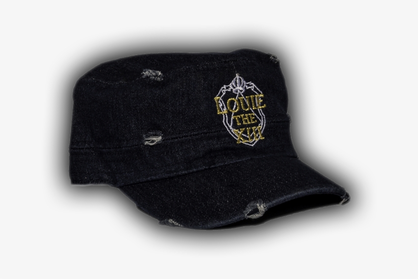 Home / Hats / Distress Denim Military Hat - Emblem, transparent png download