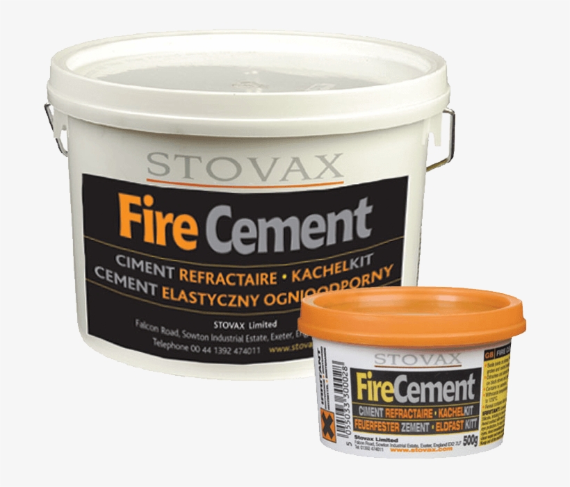 Fire Cement - Stovax Fire Cement - 500 Gram Tub, transparent png download
