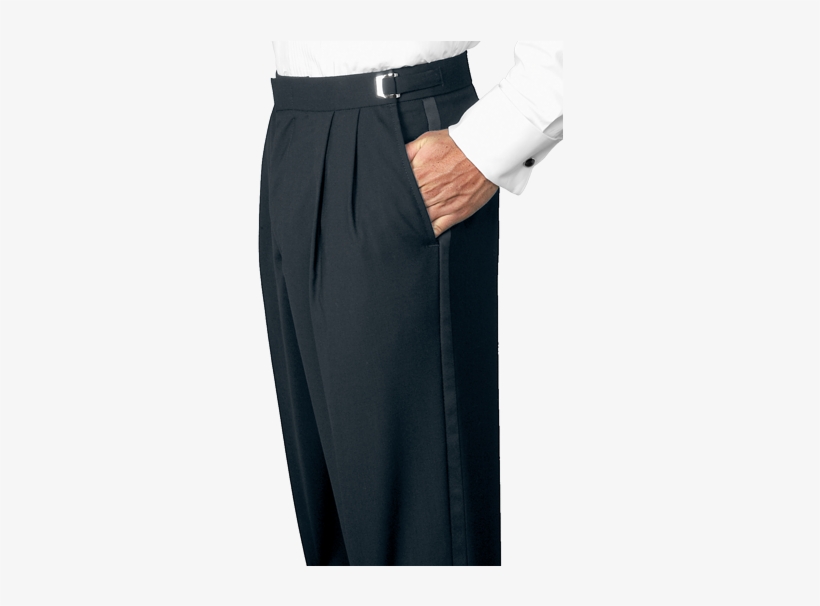 Applause Polyester Double Pleated - Formal Trousers For Men, transparent png download