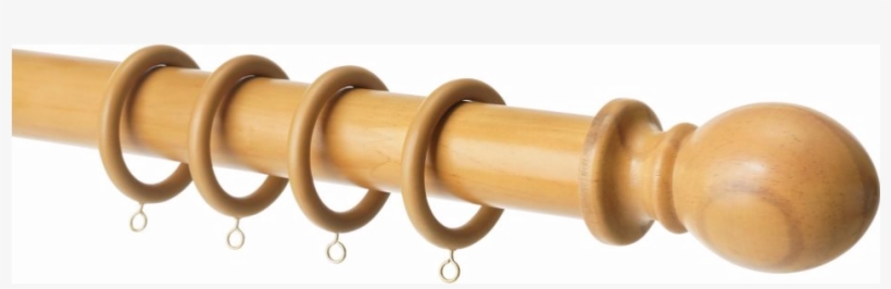 Heart Of House Darwin 180cm Wooden Curtain Pole Set, transparent png download