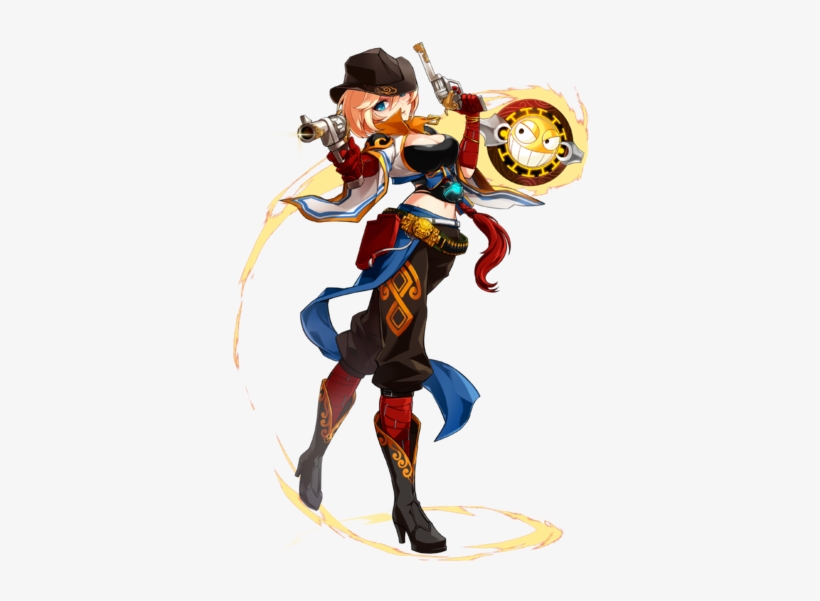 Bloodiaportrait - Rose Justiceira Elsword, transparent png download