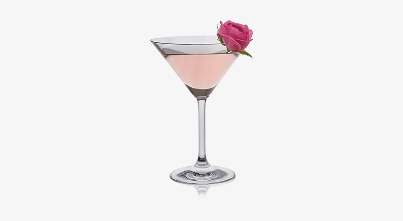 Polska Rose - Martini Glass, transparent png download