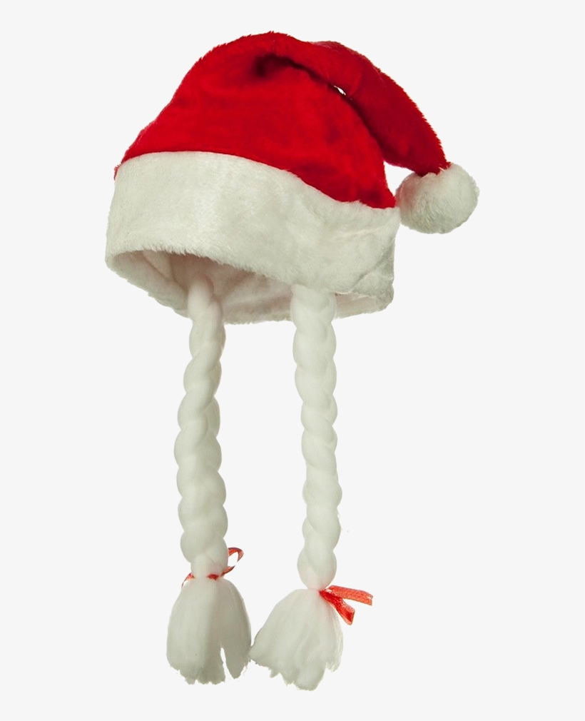 Clique Para Ver Mais Pngs De Natal - X-mas Hat-pigtails Osfm, transparent png download