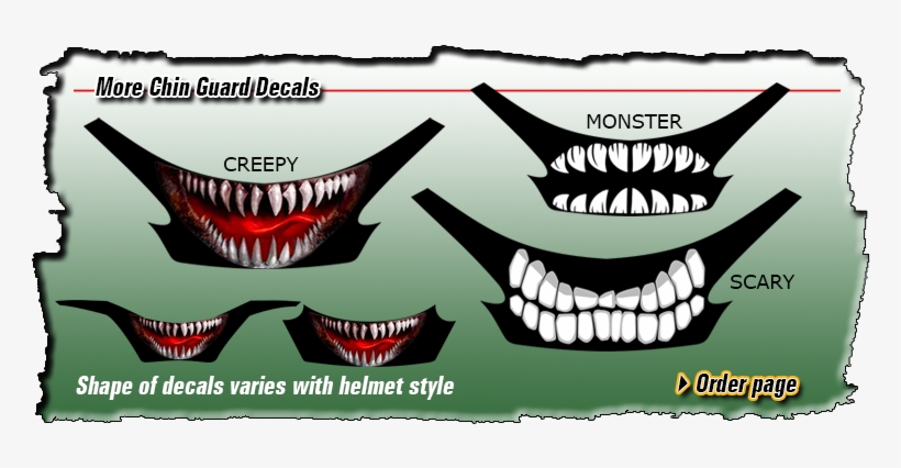 Us Flag Chin Guard Decal $3 - Decal, transparent png download