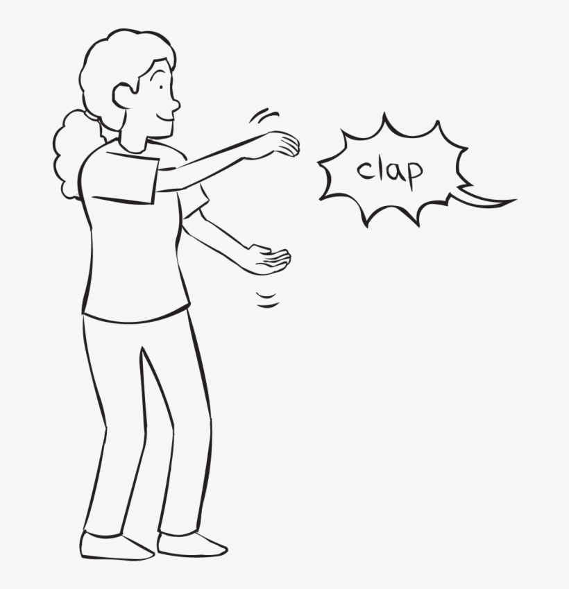 Clapping Game - Clapping, transparent png download