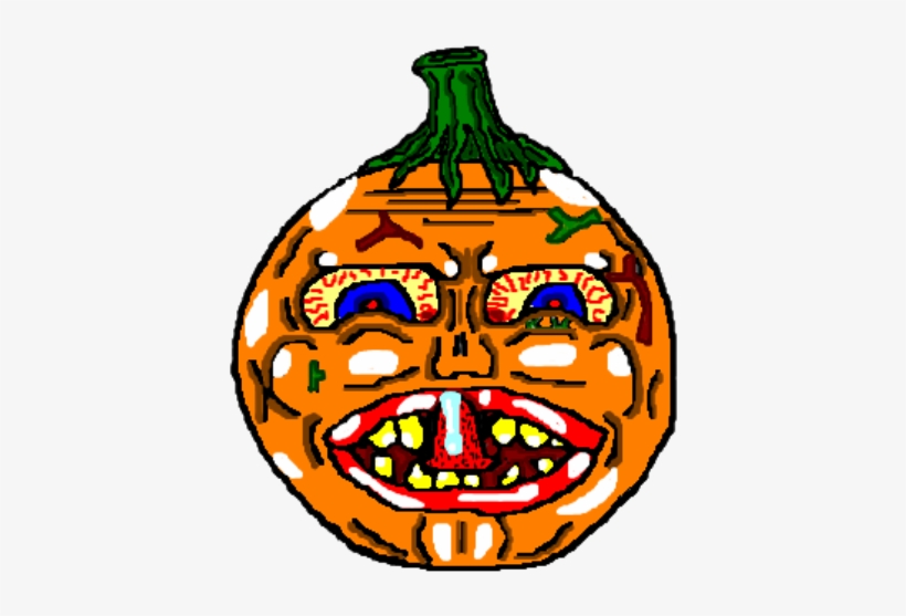 Creepy Orange - Pumpkin, transparent png download