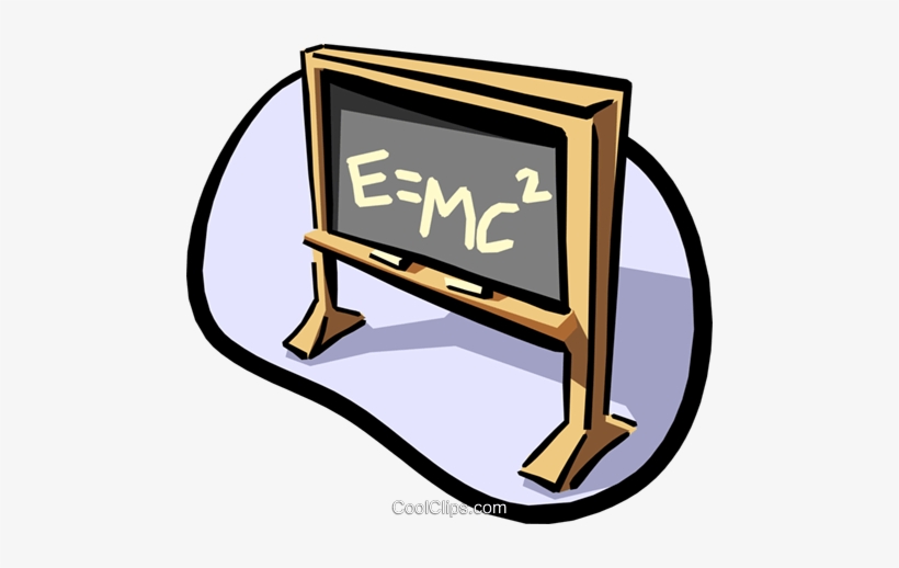 Negro Placa E = Mc2 Libres De Derechos Ilustraciones - E Mc2 Clipart, transparent png download