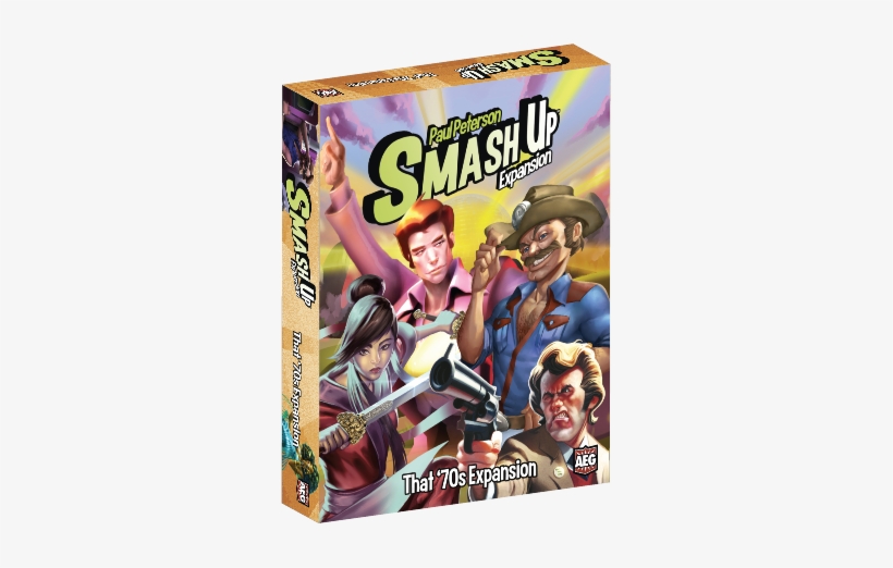 That 70s Expansion 3d Box - Smash Up That 70s Expansion, transparent png download