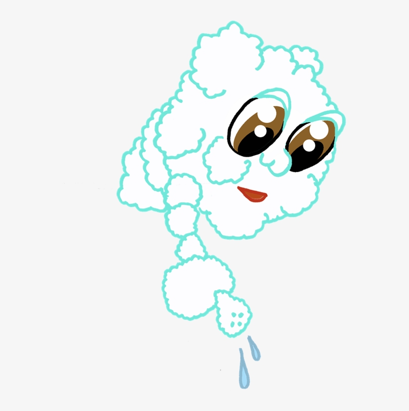 Nuba Es Una De Las Nubes Encargadas De Regar El Bosque - Illustration, transparent png download