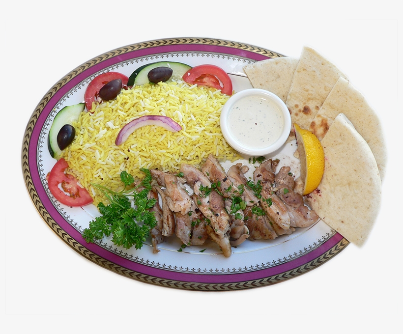 #14 Chicken Shawarma - Spanish Rice, transparent png download