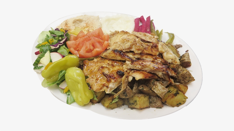Main Platters - Chicken Shawarma Plate Png, transparent png download