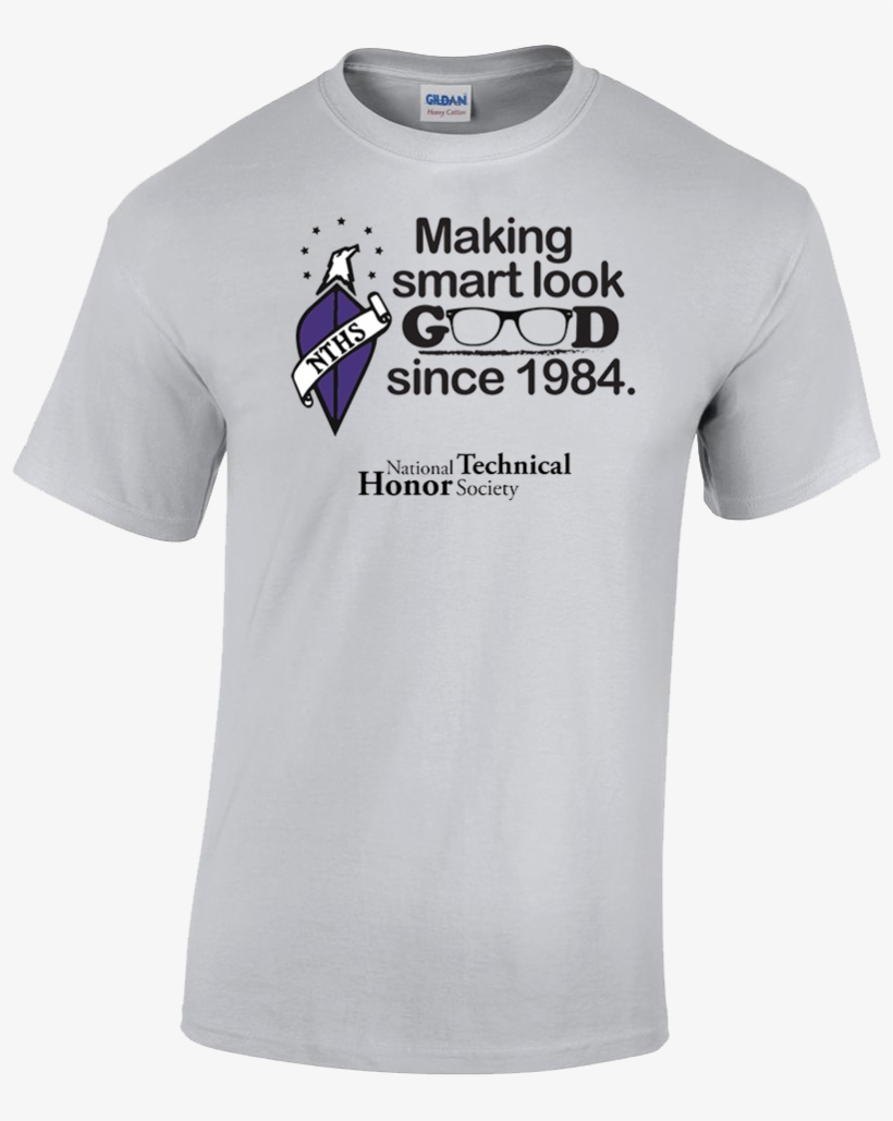 Nths Smart Tee - T Shirt Jaune Gildan, transparent png download